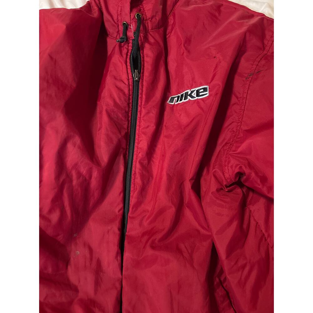 Vintage Nike Windbreaker Coat – Size XL – Red/Gray - Picture 9 of 9
